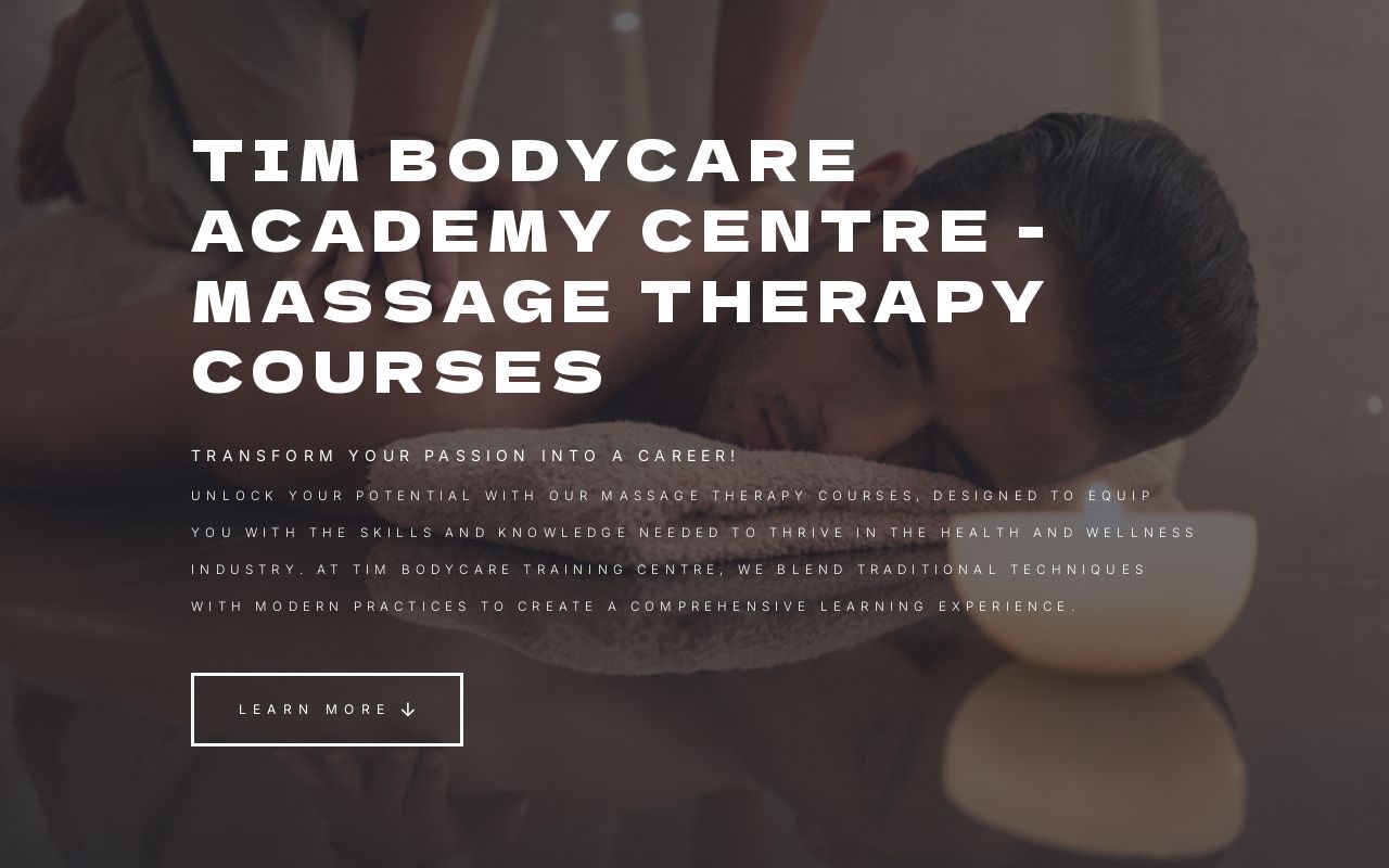 Kickstart Your Career with Expert Massage Therapy Training